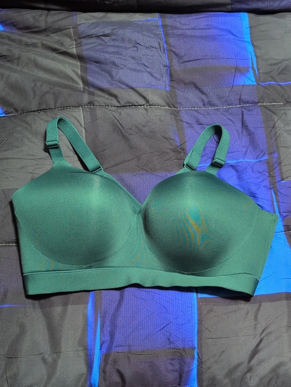 Cacique Emerald Green Seamless T-Shirt Bra